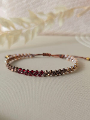 Bransoletka pleciona Cherrynut