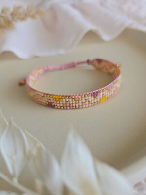 Bransoletka tkana Sunny