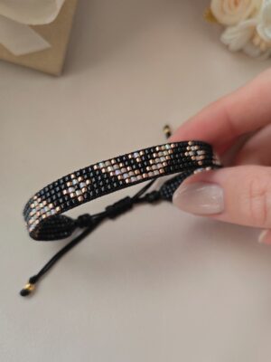 Bransoletka tkana Shade