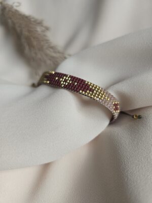 Bransoletka tkana Goldberry