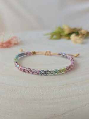 Bransoletka pleciona Floral